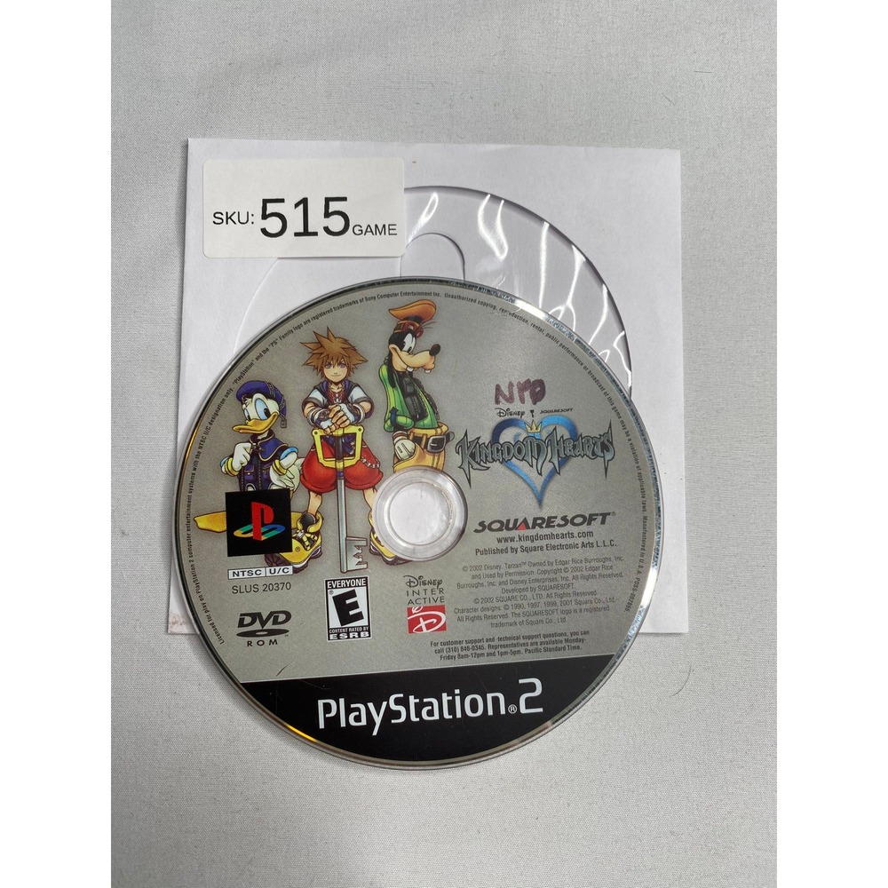 Kingdom Hearts Sony PlayStation 2